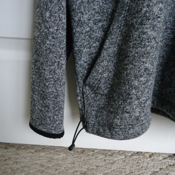 Pink Victoria's Secret Pullover M Marled 1/4 Zip - Picture 3 of 7